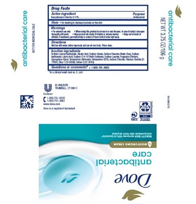 Label (Dove Antibacterial Care Moisturizing Cream   Artwork)